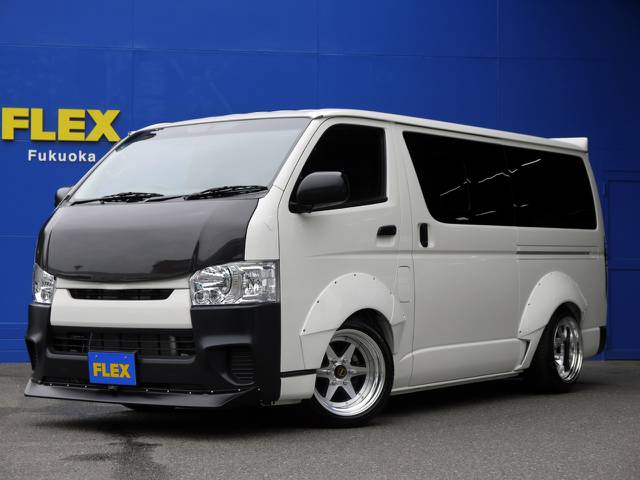 ☆Ｈ２７年式ハイエースＶＤＸ２．０Ｇ２ＷＤ☆旧車風カスタムコンプリート！ワンオーナー！走行２千キロ！