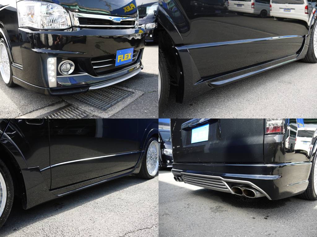 １．５インチローダウン施工済み！車高公認取得済みですので継続車検も安心です。