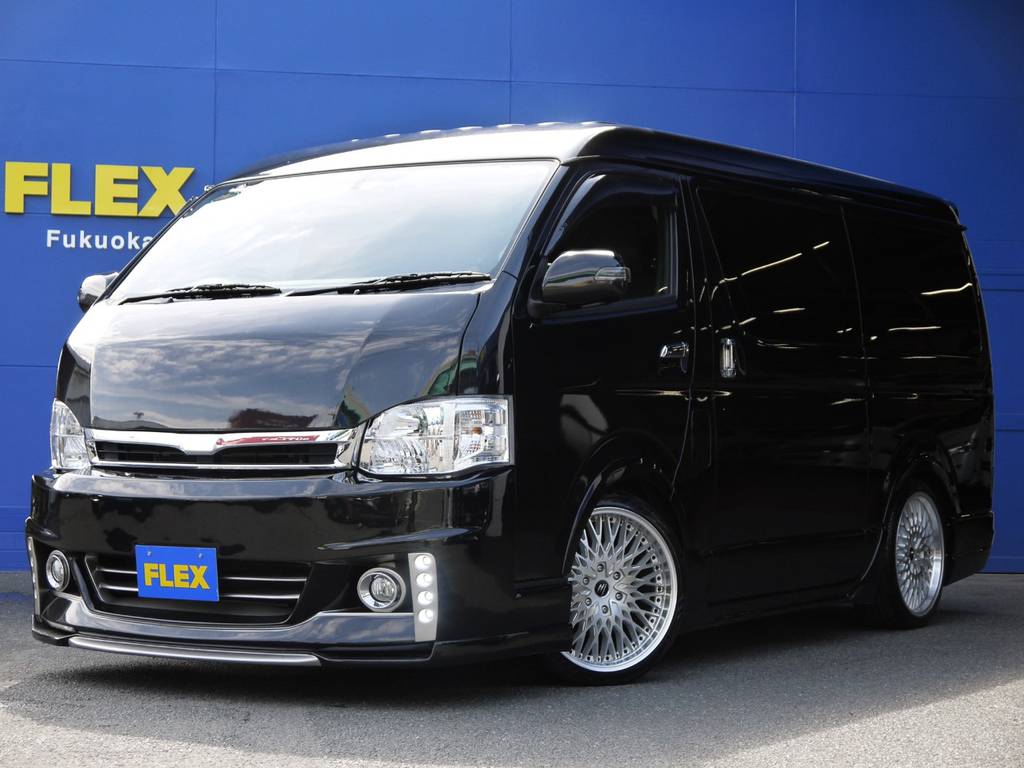 Ｈ２６年式ハイエースワゴンＧＬ２７００Ｇ２ＷＤ【マジカルワゴンキット】ＥＸＩＳＴエアロコンプリート！