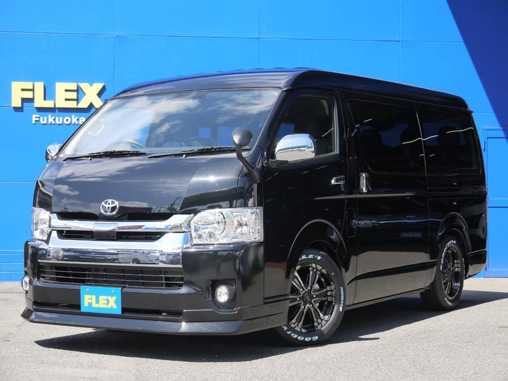 未登録新車ハイエースワゴンＧＬ【アレンジＡＳ】対面・フルフラットＯＫ！テーブル・床パネルも完備！