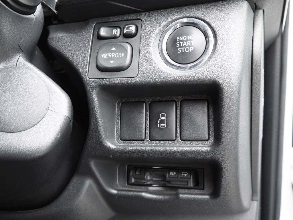 新車時メーカーオプションのパワースライドドアも完備しております！