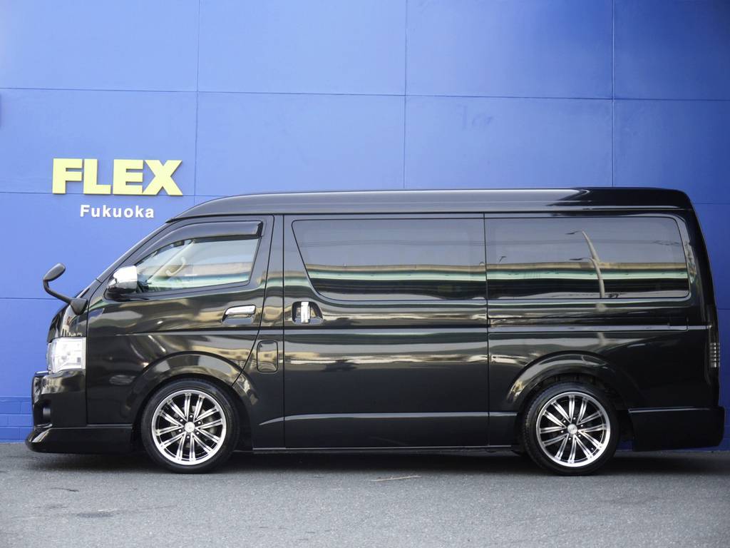 ローダウン施工済み！車高公認取得済みですので継続車検も安心です！