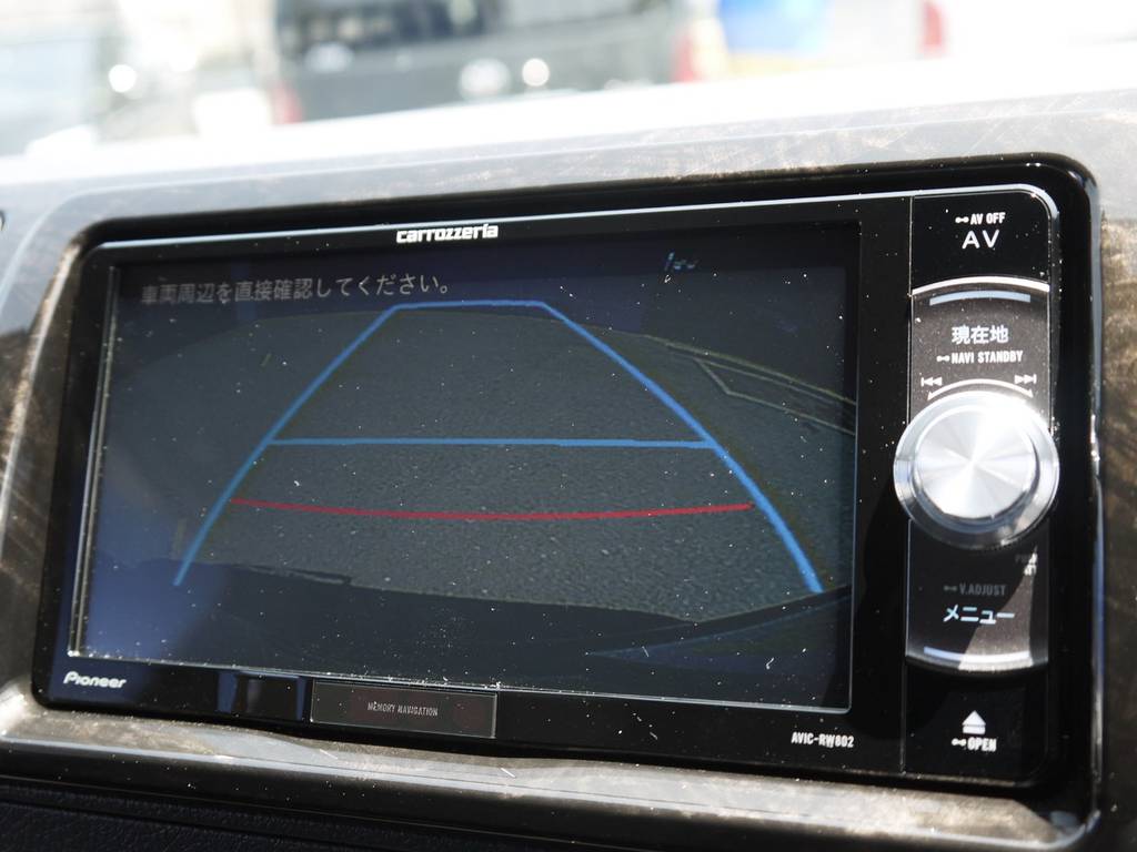 バックカメラナビ連動施工済み！