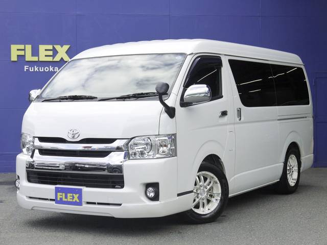 Ｈ２７年式ハイエースワゴンＧＬ２．７Ｇ２ＷＤ【グルニエ９ベッドＰＫＧ】走行１５千キロ！買取直販ワンオーナー車！