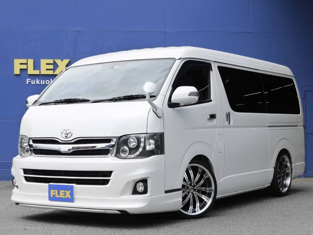 Ｈ２５年式ハイエースワゴンＧＬ２．７Ｇ２ＷＤ【ベッド付シートアレンジ】