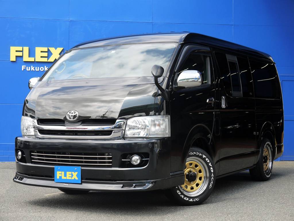 Ｈ２１年ハイエースＶワイドＳＧＬ３．０ＤＴ２ＷＤ！お仕事にもプライベートにも！