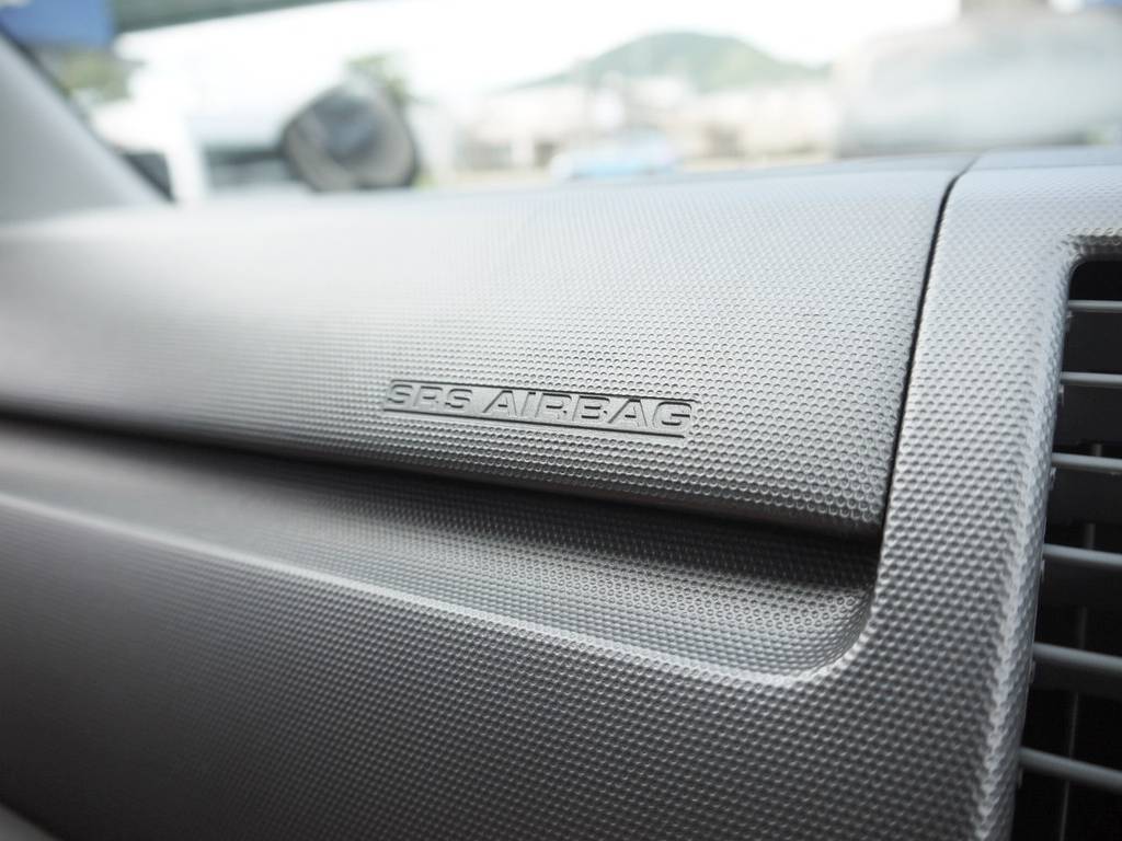 新車時メーカーオプションのＳＲＳエアバッグも完備しております。