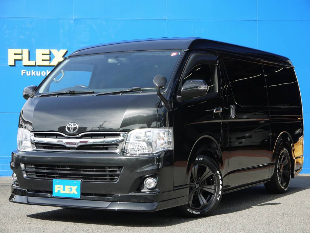 Ｈ２４年ハイエースワゴンＧＬ２．７Ｇ２ＷＤ新車時当店製作【ラウンジＰＫＧ】買取直販ワンオーナー車！