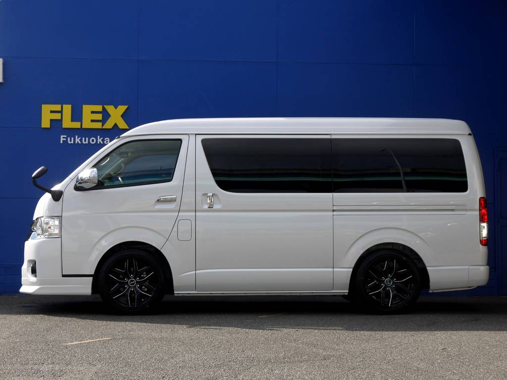 ５０ミリローダウン施工済み！車高公認取得致しますので継続車検も安心です。