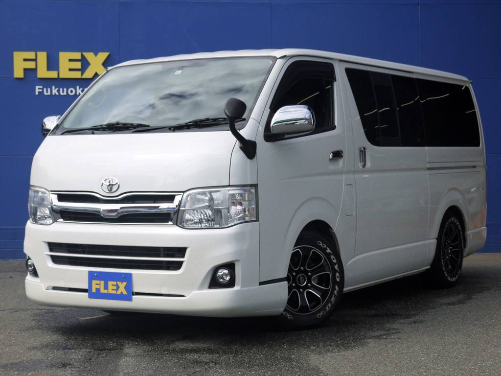 Ｈ２３年式ハイエースＶスーパーＧＬ２．０Ｇ２ＷＤ。買取直販！