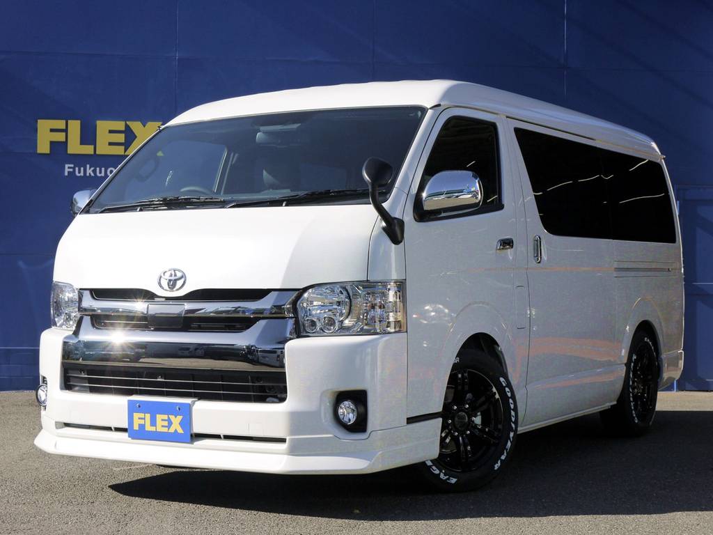 未登録新車ハイエースワイドＤＡＲＫＰＲＩＭＥ２．８ＤＴ２ＷＤ【ライトカスタムＰＫＧ】