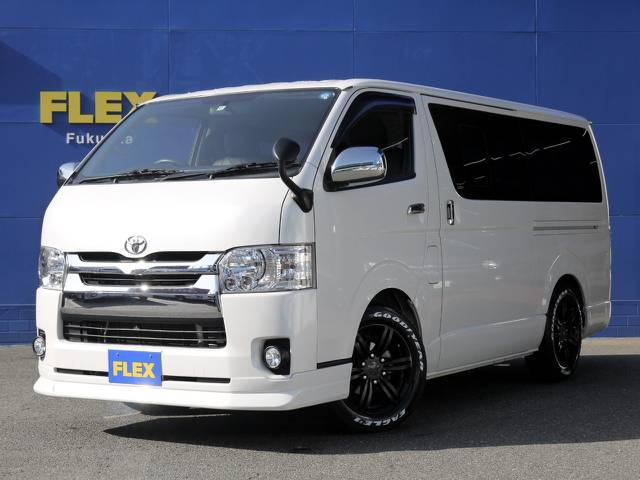 Ｈ２６年式ハイエースＶスーパーＧＬ３０００ＤＴ２ＷＤ！新品パーツも多数装着！お仕事にもレジャーにも！