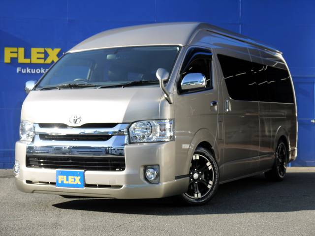Ｈ２７年グランドキャビン２．７Ｇ２ＷＤ！トリプルモニター・全面フローリング他カスタム多数！
