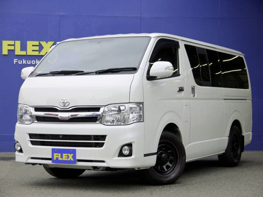 Ｈ２４年式ハイエースＳＧＬ３．０ＤＴ２ＷＤ！３型後期買取直販ワンオーナー車！