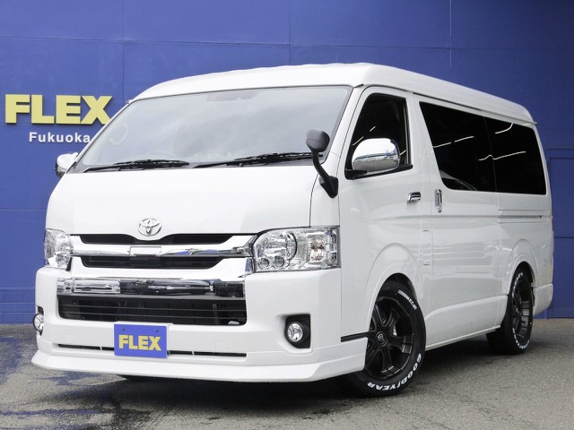未登録新車ハイエースワゴンＧＬ２．７Ｇ２ＷＤ！人気の室内架装車【ＦＬＥＸアレンジＲ１】完成！