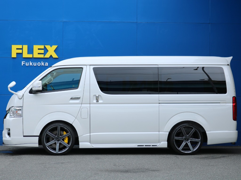ローダウン施工済み！車高公認取得致しますので継続車検も安心です。２インチローダウン