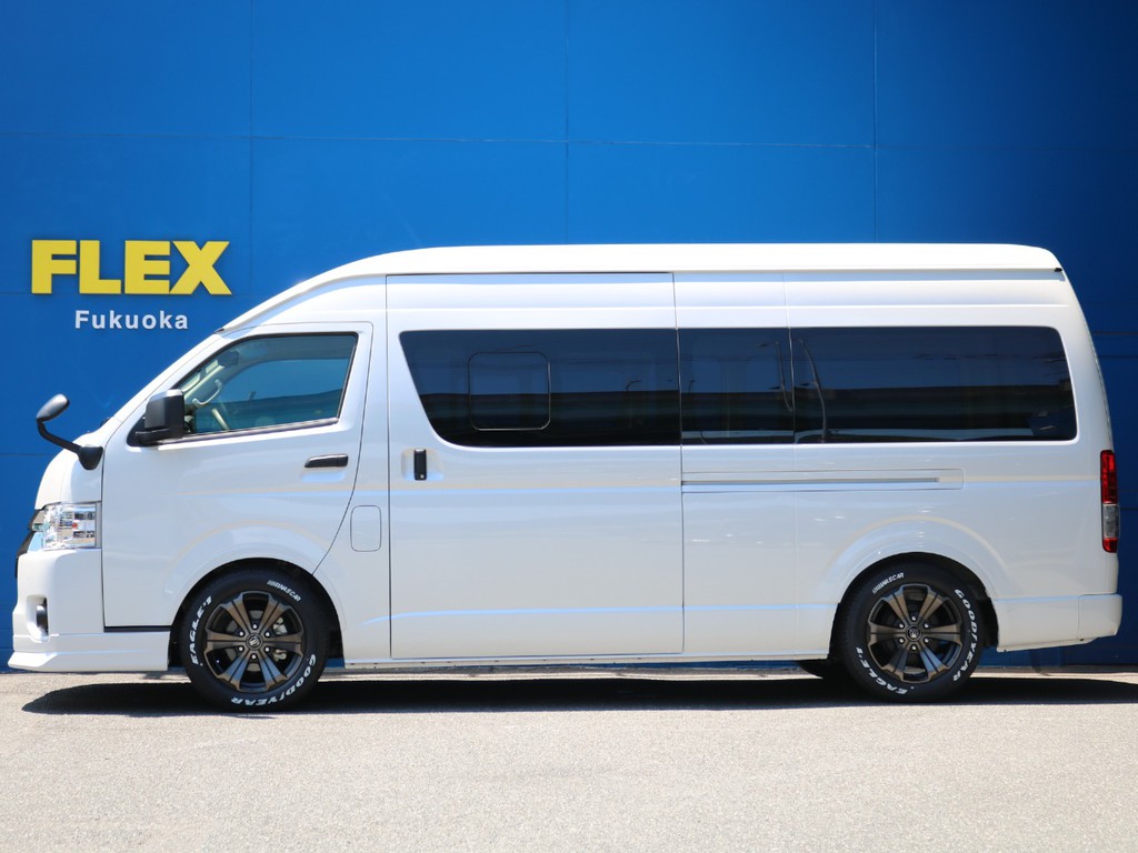 ローダウン施工済み！車高公認取得致しますので継続車検も安心です。１．５インチローダウン
