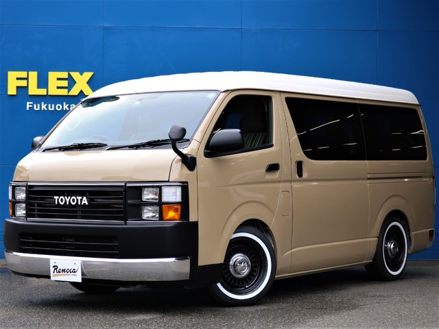 ＦＬＥＸハイエース福岡店お問合せはこちらまで！０９２５８０８５００Ｒｅｎｏｃａ ＣｏａｓｔＬｉｎｅｓ お洒落な角目フェイス 高年式 メッキバンパー ☆