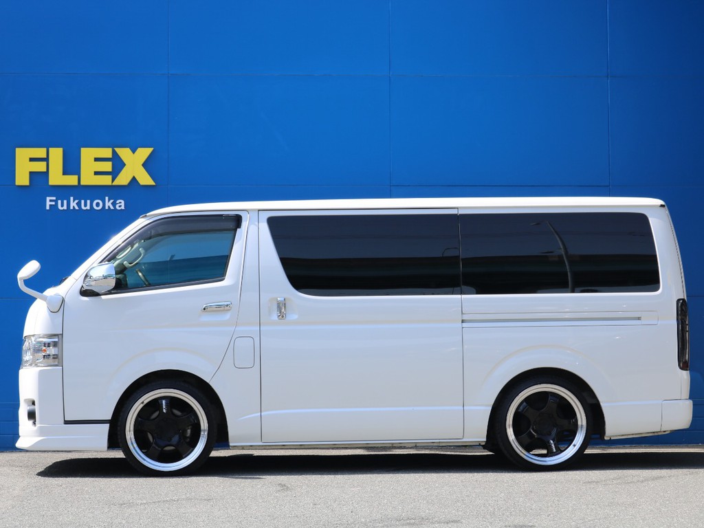 ローダウン施工済み！車高公認取得致しますので継続車検も安心です。２インチローダウン
