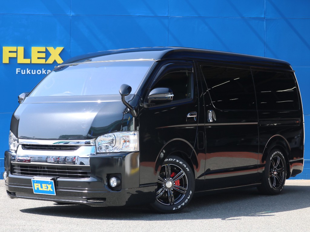 国内発送 福岡 ハイエース キャンピング仕様 車検約1年付 機関良好 陸送可能 国内自動車本体 Hlt No