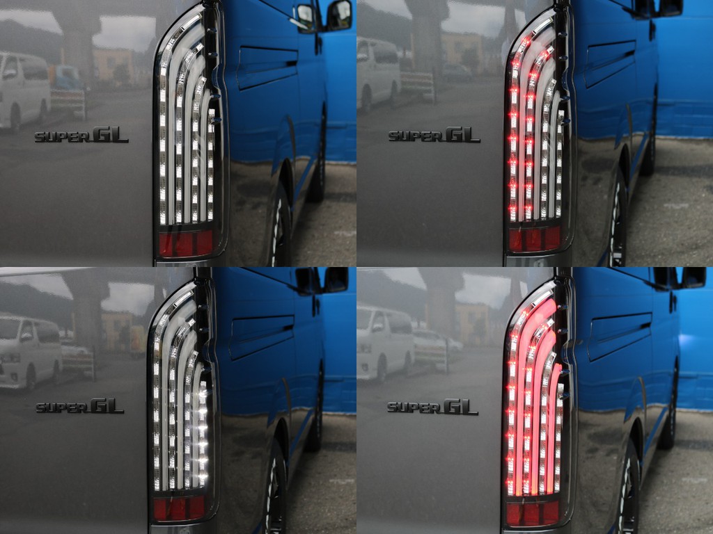 FLEX 煌BK LEDテールランプ 点灯４パターン
