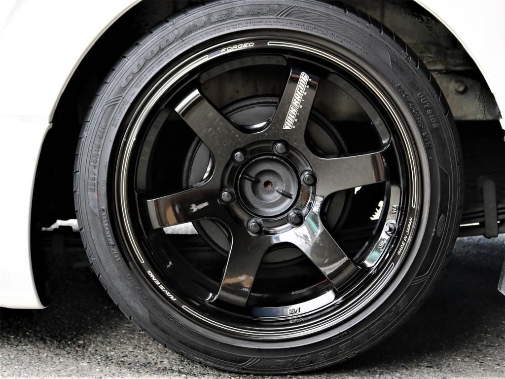RAYS ＴＥ３７ＳＢ １８ＡＷ　BK・グッドイヤー225/45/18タイヤ
