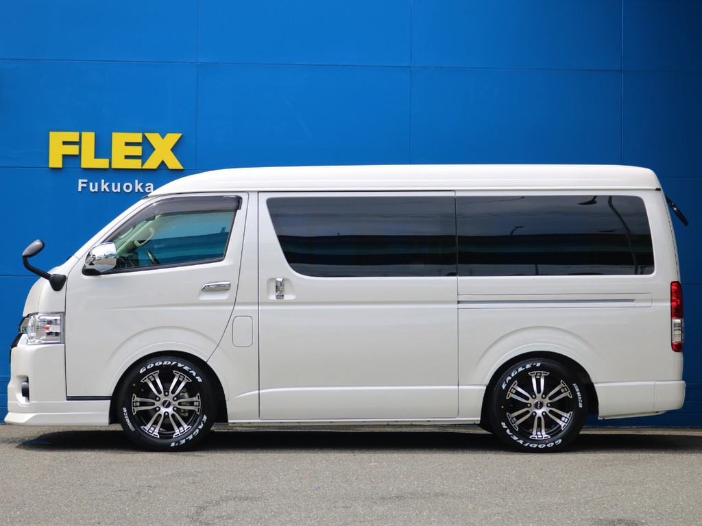 １．５インチローダウン施工済み！　車高公認取得致しますので継続車検の際も安心です。更なる車高調整や、純正戻しなどもお気兼ねなくお申し付けください。