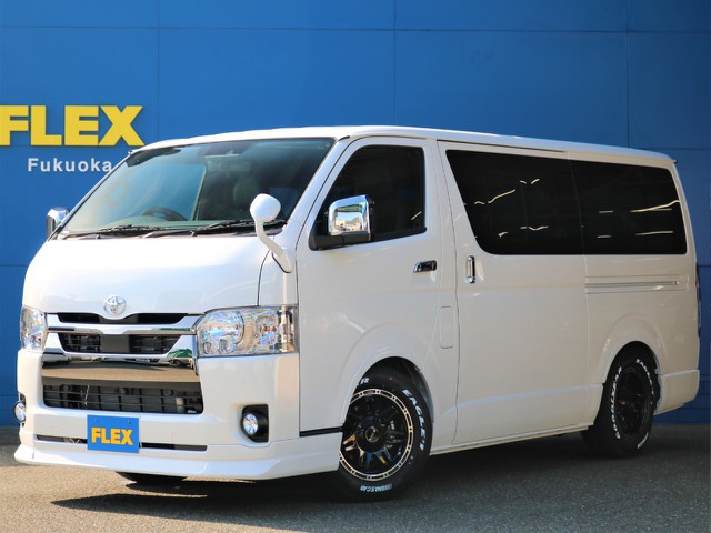 ☆未登録新車☆　FLEXの新提案【DOG_VAN】が福岡店にて完成！　愛犬と共にドライブや車中泊を過ごせる快適空間を実現♪　オリジナルアイテム多数装着！　全国納車OK！