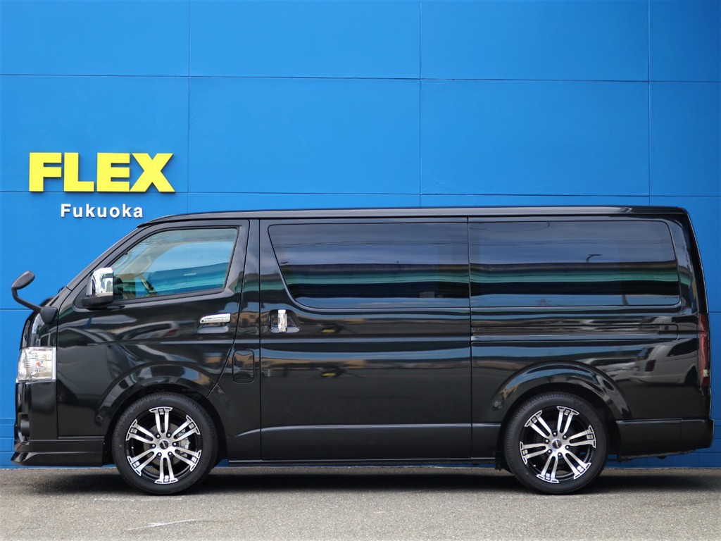 1.5インチローダウン施工済み！　車高公認取得致しますので継続車検の際も安心です。更なる車高調整や、純正戻しなどもお気兼ねなくお申し付けください。