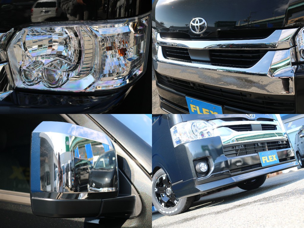 FLEX　DelfinoLineフロントリップスポイラー装着済み☆
