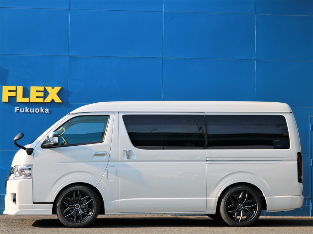 玄武１．５インチローダウン施工済み！　車高公認取得致しますので継続車検の際も安心です。更なる車高調整や、純正戻しなどもお気兼ねなくお申し付けください。