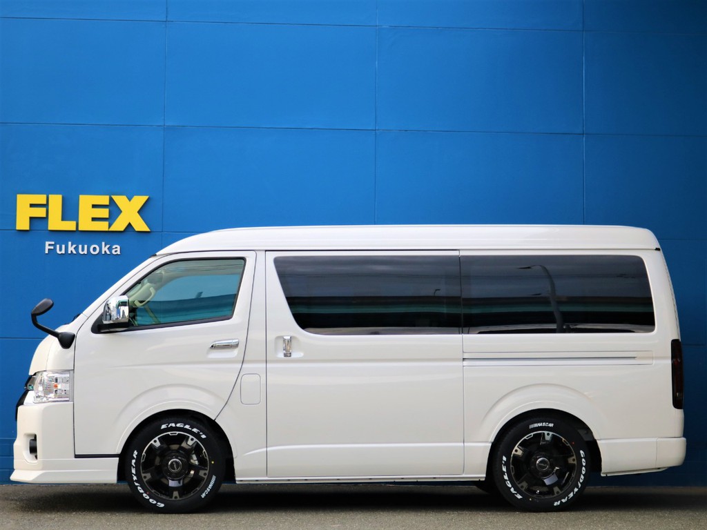 １．５インチローダウン施工済み！　車高公認取得致しますので継続車検の際も安心です。更なる車高調整や、純正戻しなどもお気兼ねなくお申し付けください。