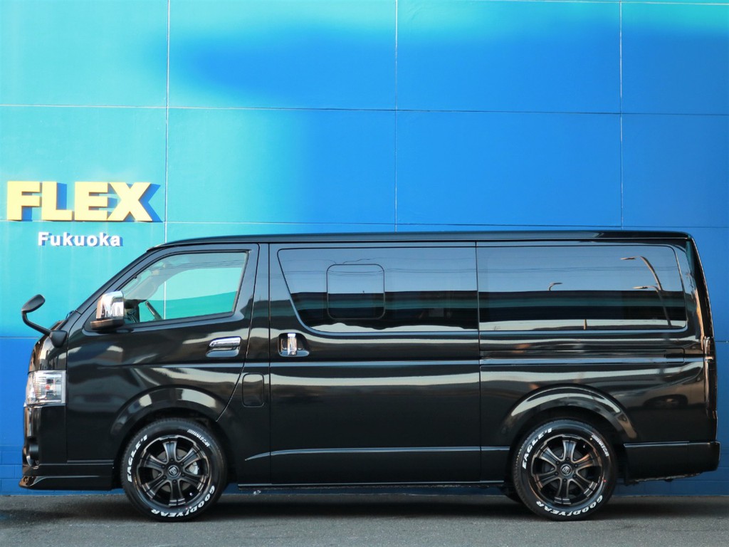 １．５インチローダウン施工済み！　車高公認取得致しますので継続車検の際も安心です。更なる車高調整や、純正戻しなどもお気兼ねなくお申し付けください。