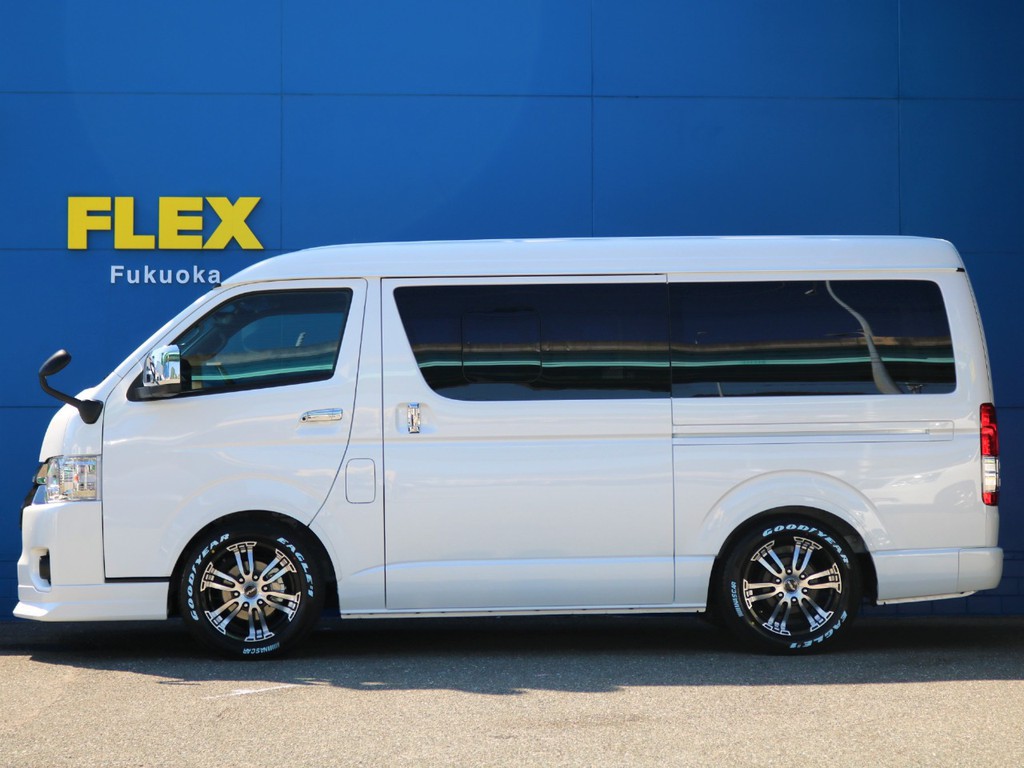 １．５インチローダウン施工済み！　車高公認取得致しますので継続車検の際も安心です。更なる車高調整や、純正戻しなどもお気兼ねなくお申し付けください。
