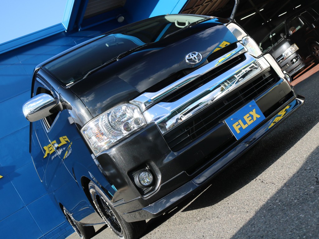 FLEX　DelfinoLineフロントリップスポイラー☆