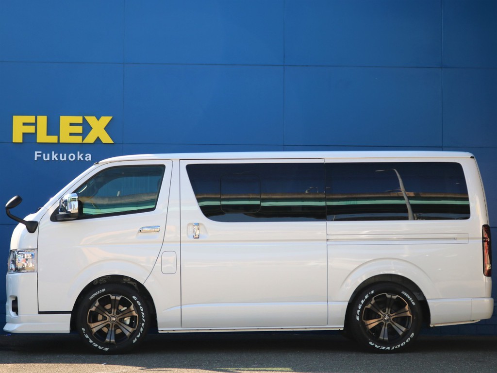 １．５インチローダウン施工済み！　車高公認取得致しますので継続車検の際も安心です。更なる車高調整や、純正戻しなどもお気兼ねなくお申し付けください。