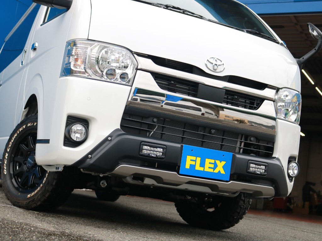 ☆未登録新車☆ＤＡＲＫＰＲＩＭＥⅡ2.8ＤＴ４ＷＤ【オフロードＰＫＧ】TRDバンパーガード＆マッドフラップ・レイズ６AW他！全国納車OK！