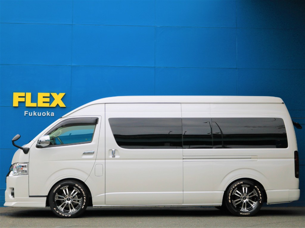 １．５インチローダウン施工済み！　車高公認取得致しますので継続車検の際も安心です。更なる車高調整や、純正戻しなどもお気兼ねなくお申し付けください。