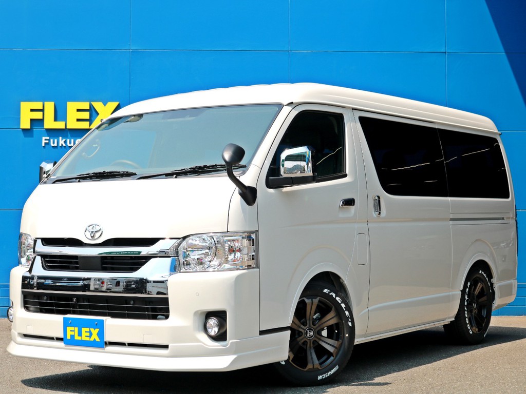 ☆未登録新車☆　10人乗りワゴンGLにFLEX大人気シートアレンジ【アレンジAS】を施工た車両が完成！　テーブルモードは勿論、対座やフルフラット車中泊も可能！　売り切れ御免！　ローン購入も歓迎！