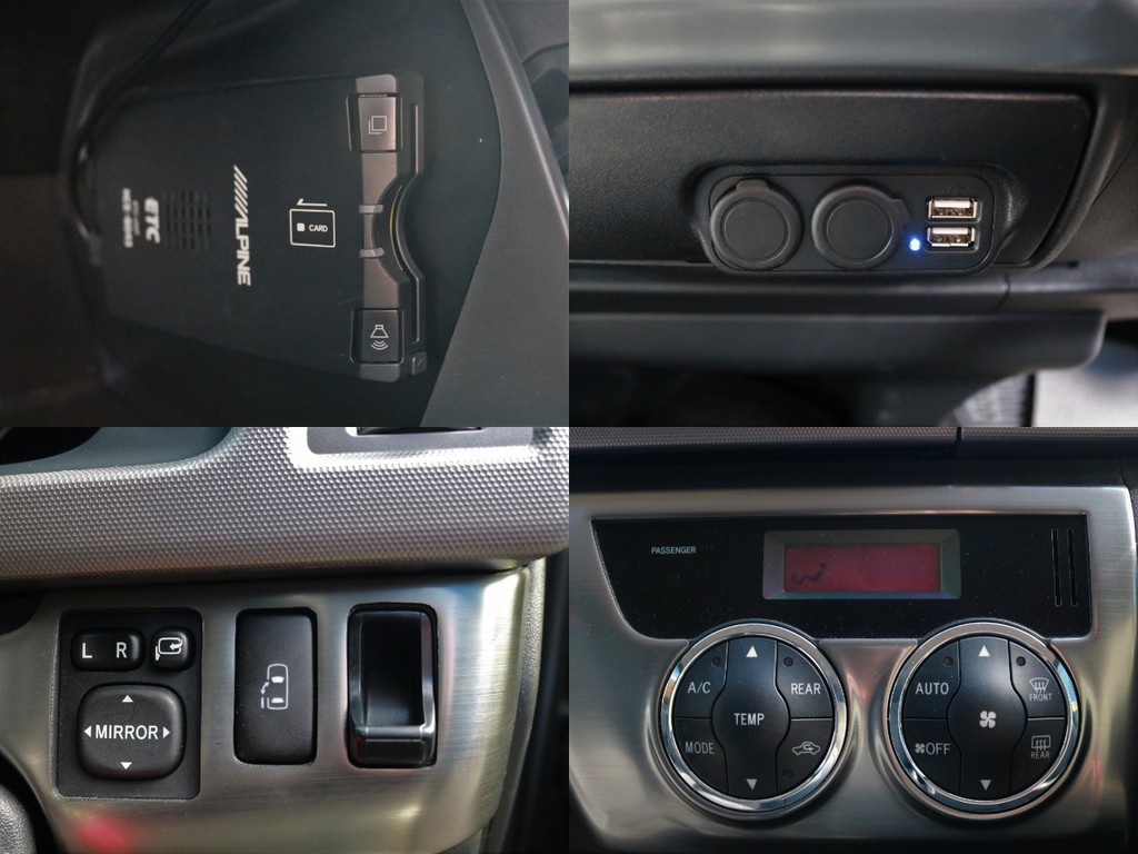 ハイウェイドライブの必需品ETCも完備！　勿論、直ぐに仕様出来るようにセットアップしてからお出し致します。