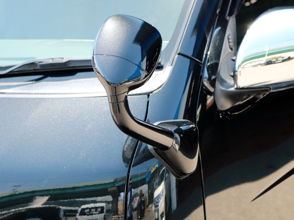 ガッツミラーも同色塗装済み！　カラーリングに統一感があります！