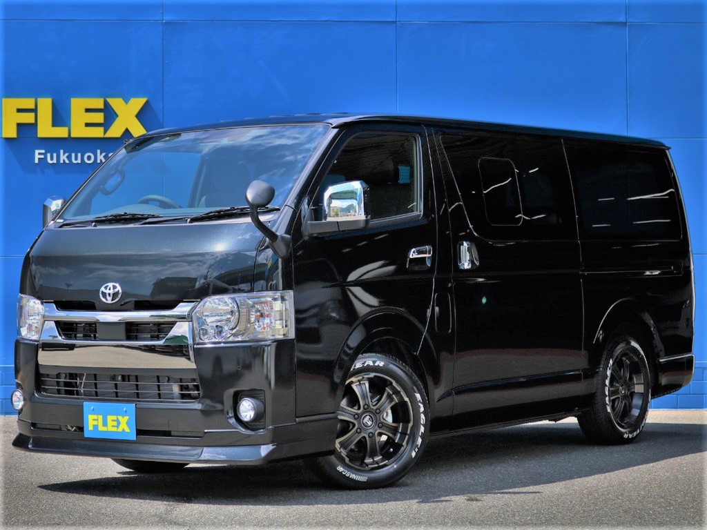 ☆未登録新車☆　ダークプライムⅡ２．８ＤＴ　２ＷＤ　ＦＬＥＸオリジナル厳選アイテムをにてカスタムコンプリート！　全国納車＆即納ＯＫ！　ハイエース福岡店お問合せはこちらまで！【０９２ー５８０ー８５００】