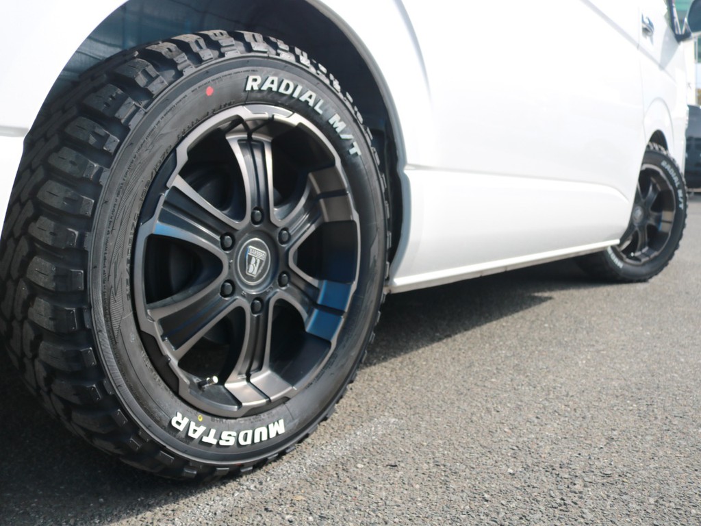 ＦＬＥＸ　DelfinoLineフロントリップスポイラー/ワイルドディープス１７インチアルミホイール