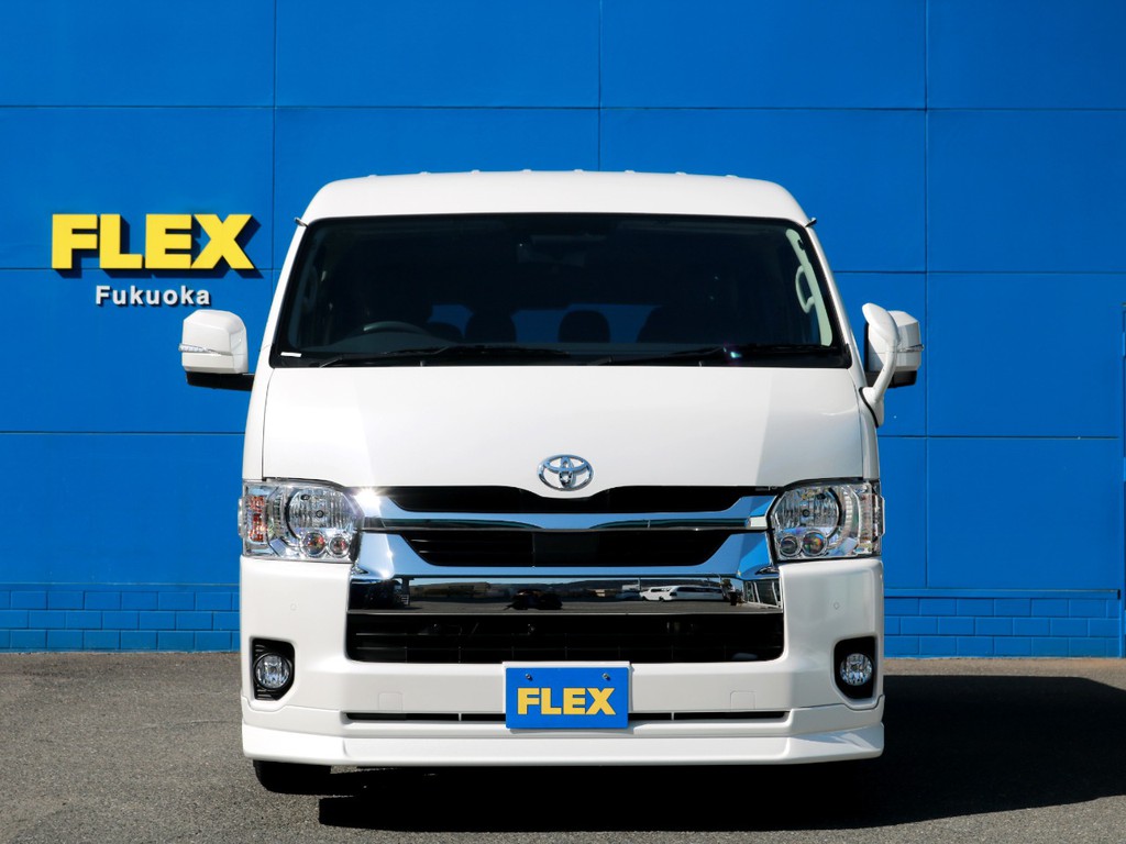 さあ、高級感溢れるシートアレンジ　アレンジASで旅にでましょう！　豪華な送迎にも使える一台！　ご来店お問い合わせは現車がある今がチャンス！　ハイエース専門店のFLEX福岡店まで！