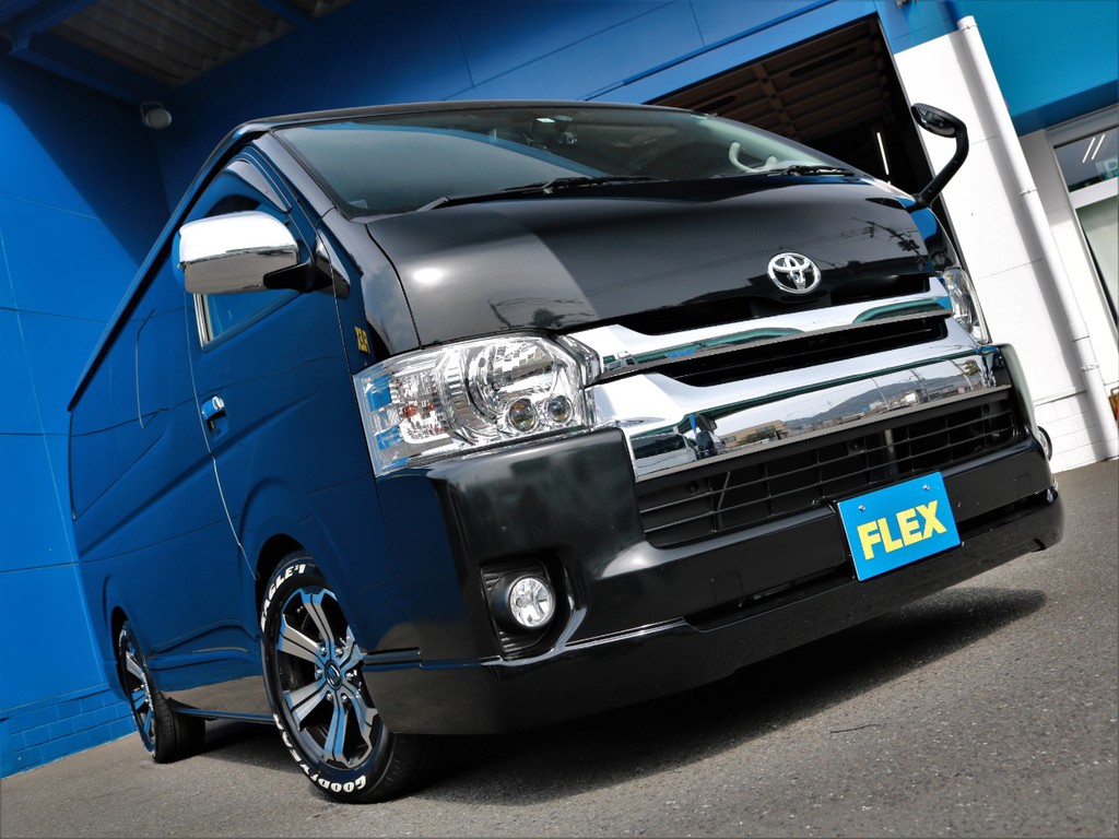 ４型ワゴンGL！ワンオーナーの低走行車輌です！外装・内装カスタム豊富な一台！１台限りの早い者勝ちとなりますので気になった方は、お気軽にハイエース福岡店までお問合せ下さい！