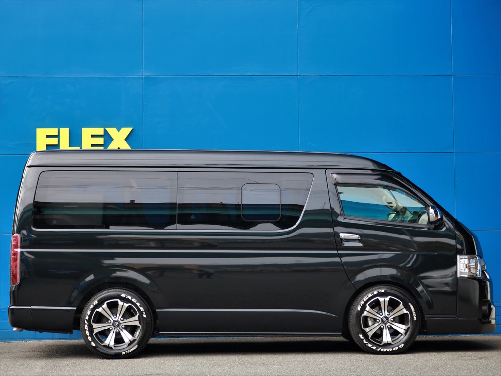 2インチローダウン施工済み！　車高公認取得致しますので継続車検の際も安心です。更なる車高調整や、純正戻しなどもお気兼ねなくお申し付けください。