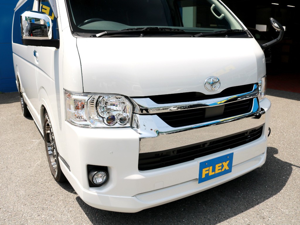 ESSEXフロントリップver4を装着済み！　サイドライナー＆リアライナーも装着しておりフルエアロ車両になっています！