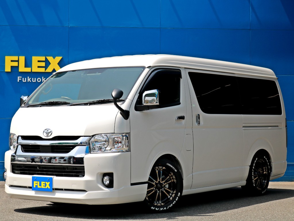 ☆超厳選中古車☆　希少な6型シートアレンジ中古車が福岡店に入庫しました！　FLEXシートアレンジVer1施工済みで外装もフルエアロ！　電装系も完備で、フルオプション低走行のまさに早い者勝ちの一台です！