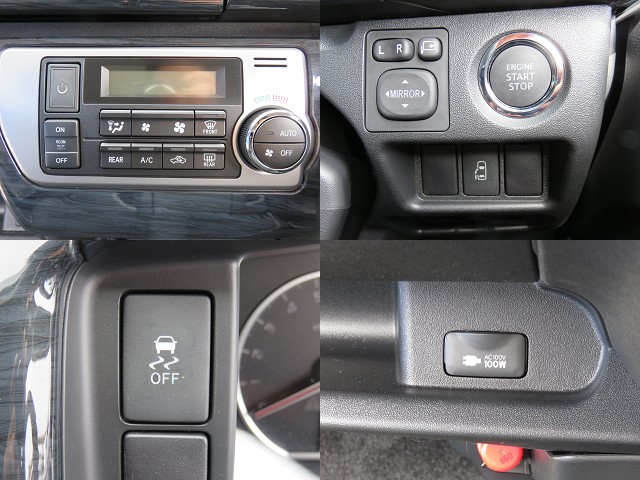 ＶＳＣ＆ＴＲＣ装備車両！横滑り防止装置です！オートエアコン！ＡＣ100Ｖコンセント！