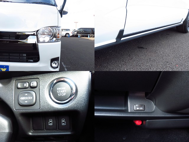 人気メーカーオプションの寒冷地仕様、ミラーヒーター、ＬＥＤヘッドライト（標準）ＡＣ１００Ｖ電源、スマートキー（標準）両側自動ドア装備！